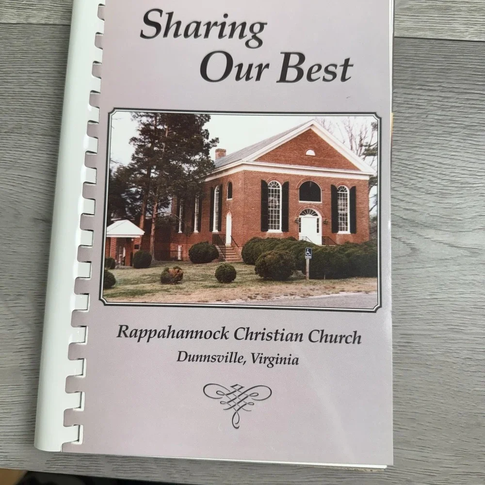 Vintage Virginia Community Cookbooks Lot 6 Sharing Our Best Knightly Knibbles